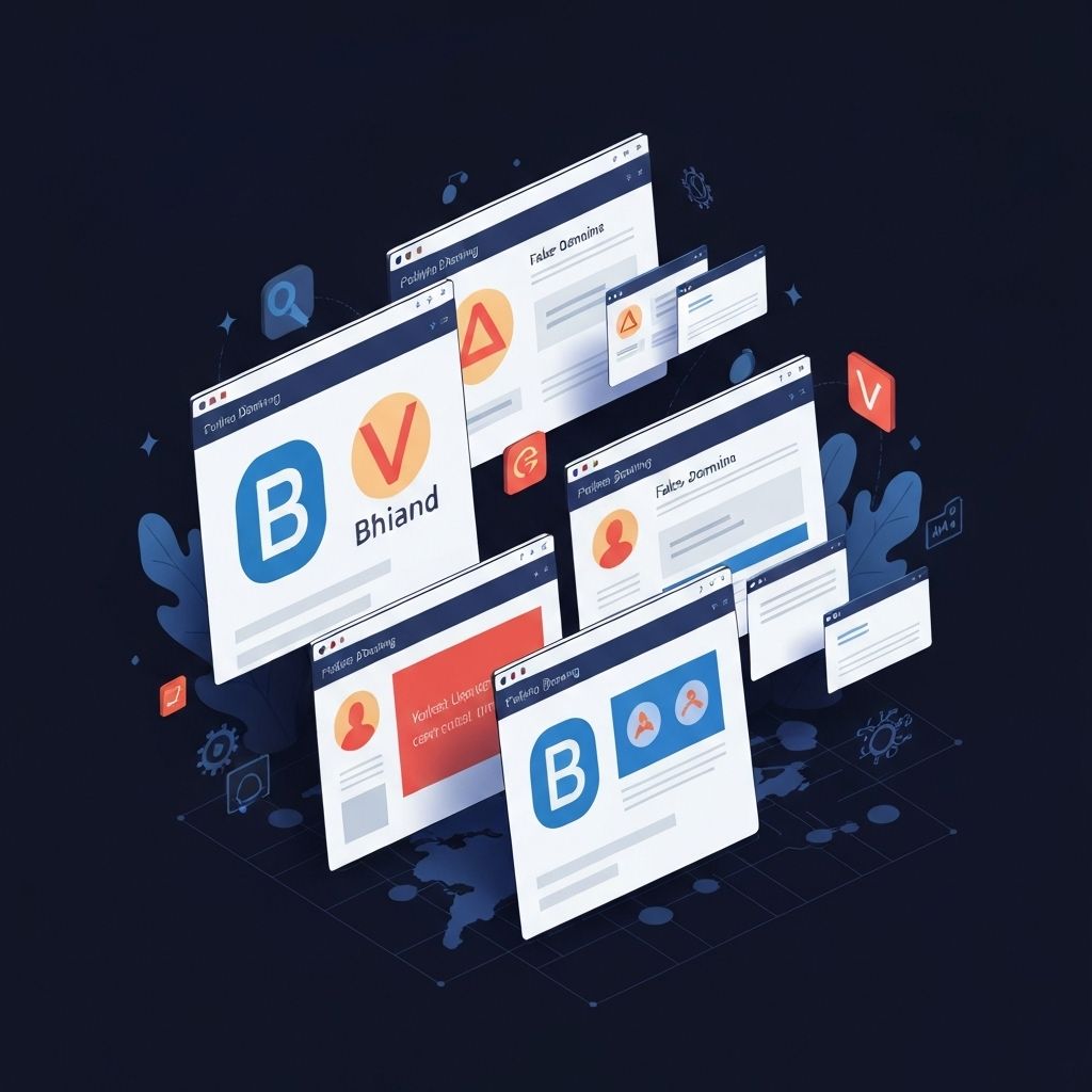 Brand security threats illustration